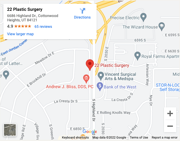 Location & Directions - 22 Plastic Surgery & Spa MD